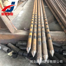 JCJC小导管跟管超前支护隧道超前小导管尖车丝注浆管土钉导管