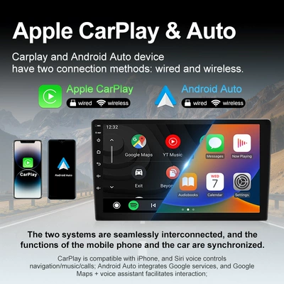 Large Screen Device Carplay – DVD Navigation