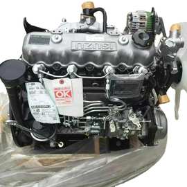 五十铃C240 4JG2 6BG1发动机总成 缸体曲轴连杆发动机配件拆车件
