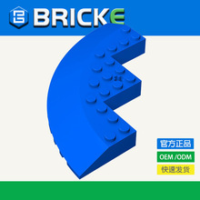 BRICKEש�ͻ�ľ 10x10б��Բ��ת�� �����ָ�58846 DIYС������ľ