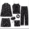 Black set, 7 pieces