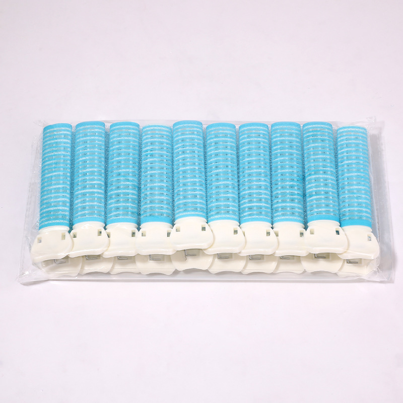 앞머리 푹신푹신 클립 블루