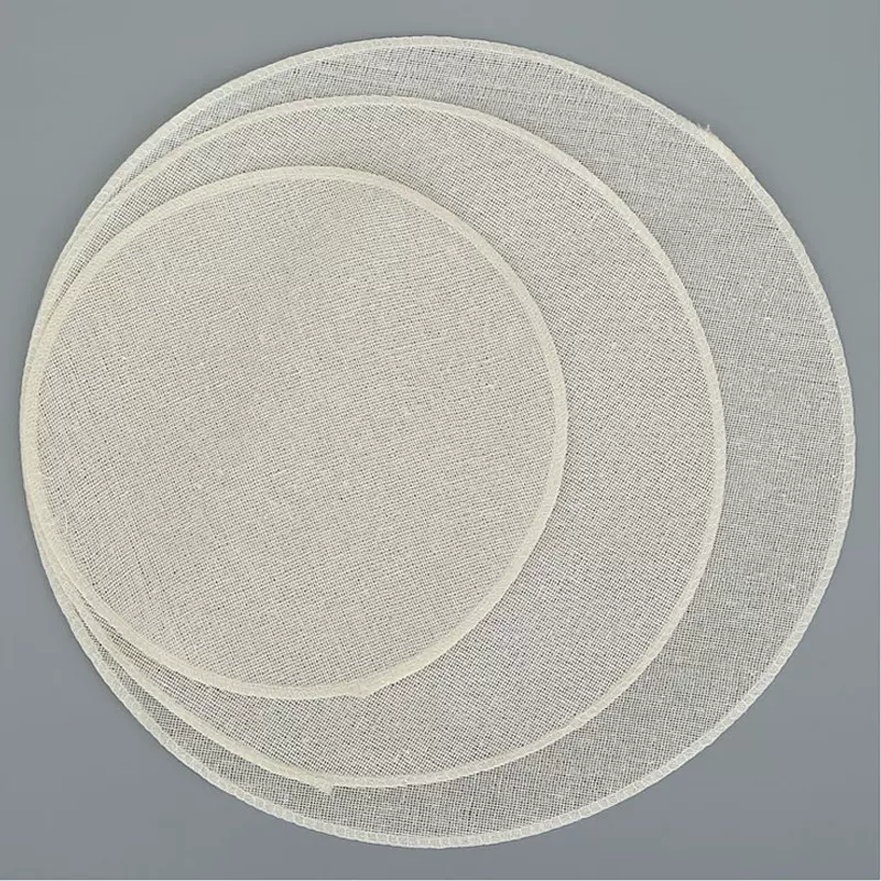 厂家批发蒸饺子蒸面包蒸屉垫不粘过滤豆腐蒸笼纱布纯棉圆形蒸布