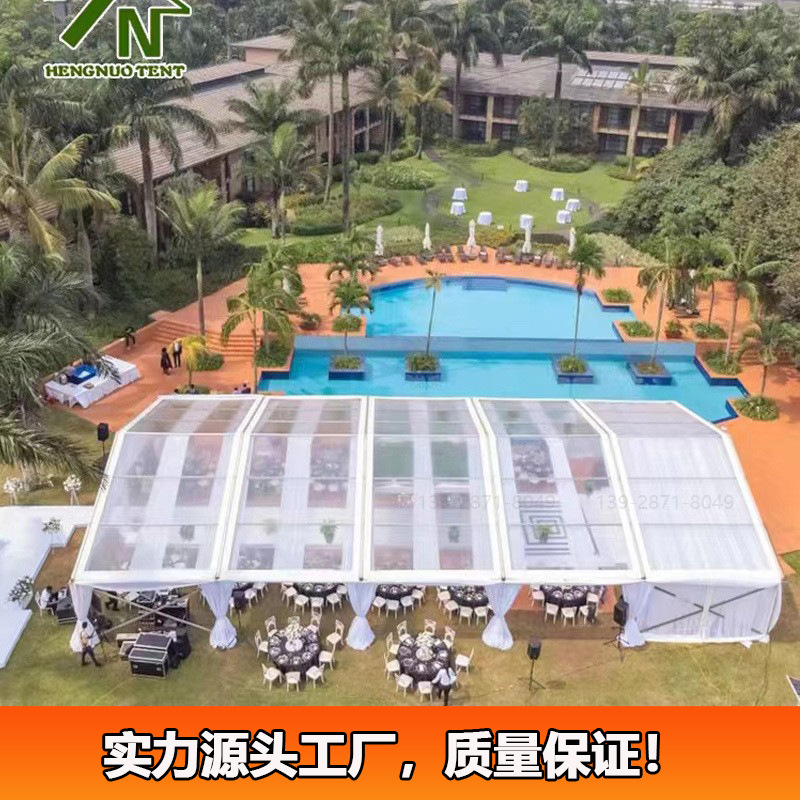 20x40m white/clear PVC outdoor aluminum frame tent factory