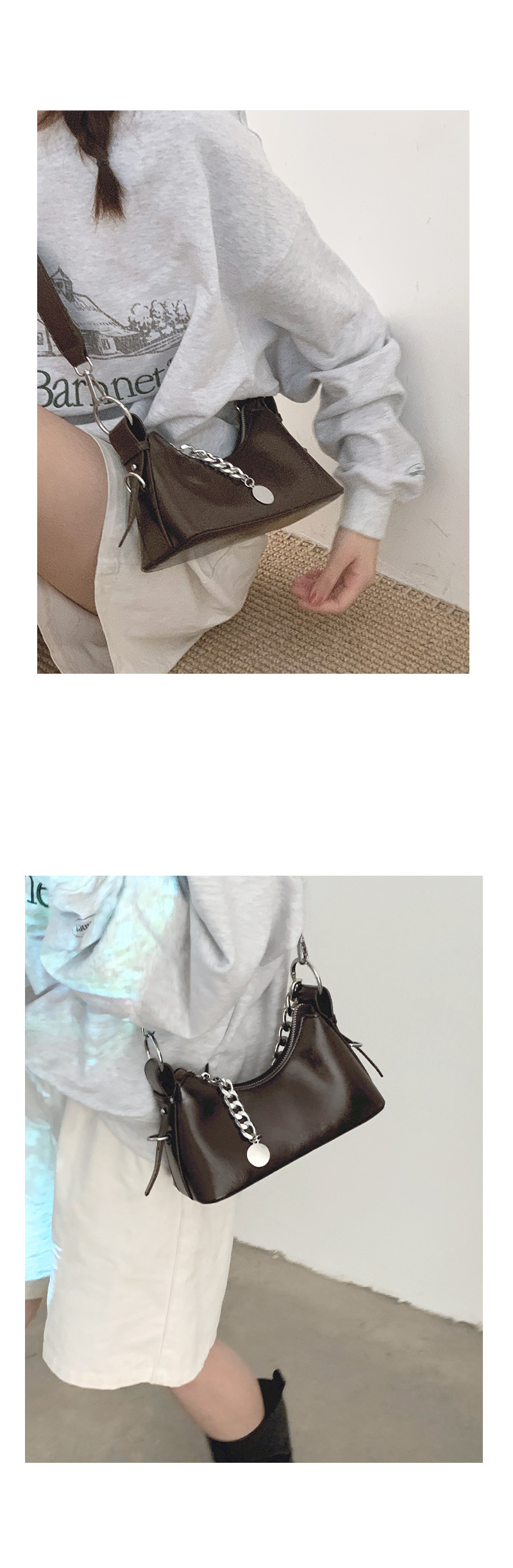Women's Small Square Chain Crossbody Bag For Women Elegant Style_voghion.com