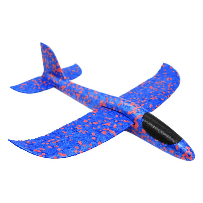 38 см Средний ручной метательный самолет Открытый бросать качели модель игрушка выброса самолет пистолет специальный самолет