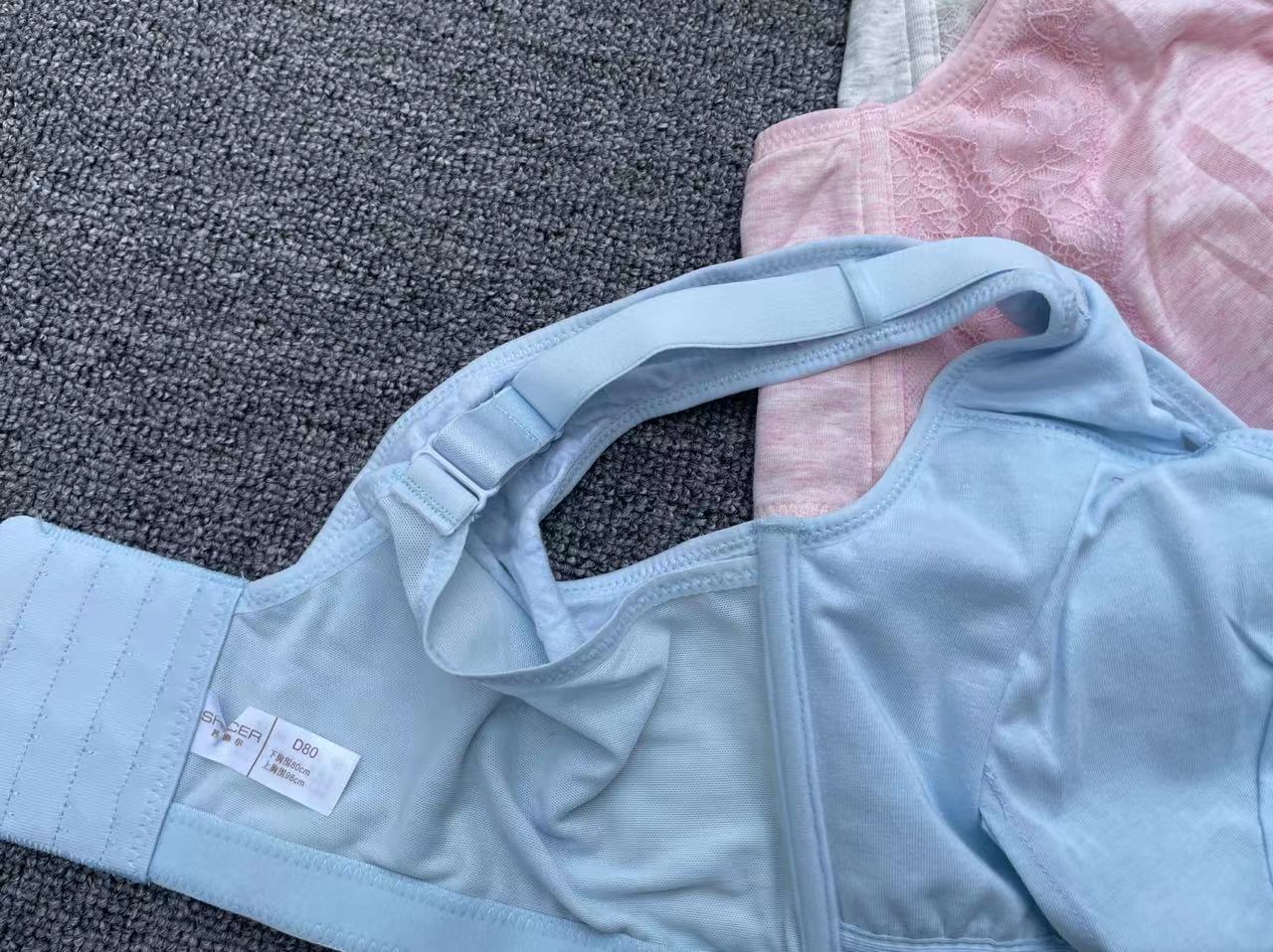 Venta al por mayor multi-color más tamaño dormir cómodo Sujetador deportivo inalámbrico ropa interior no vinculante