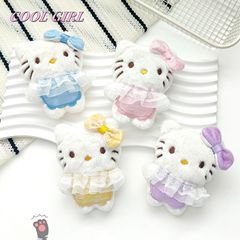 新しいかわいいレーススカートキティ子猫ペンダント親友学生人形バッグペンダント小さなギフト人形