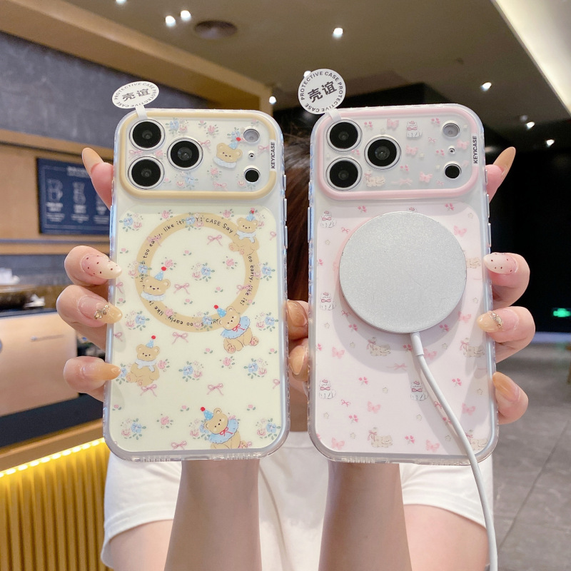 Shell Cartoon Skin Feel IMD Cat Phone Case for Apple 18 Pro Max, 17 Pro/16P, Magnetic 14/15P Shell Cartoon Skin Feel IMD Cat Phone Case for Apple 18 Pro Max, 17 Pro/16P, Magnetic 14/15P