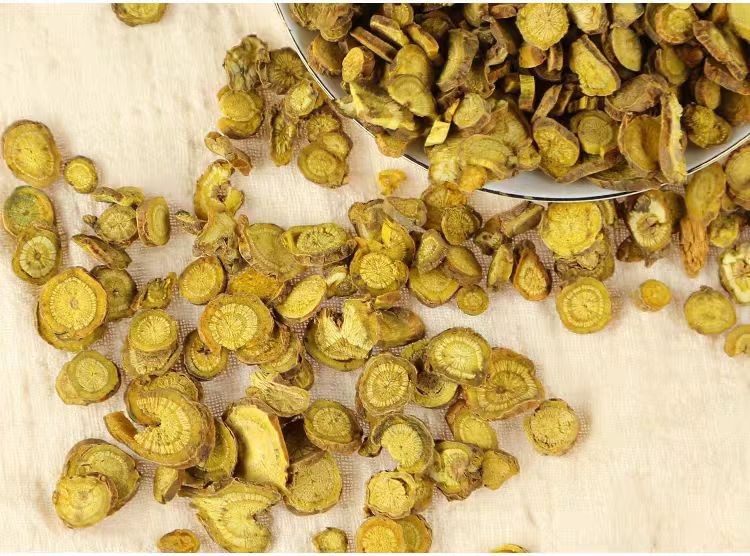 Dried Scutellaria Root Granules Huang Qin 500g Sulfur-Free Shanxi Origin Herbal Supply quality and texture