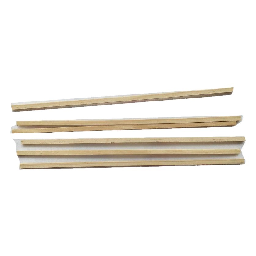 Fábrica helicóptero planeador volando pájaro modelo avión repuestos madera palo de madera tira modelo Pino Paulownia bambú palo