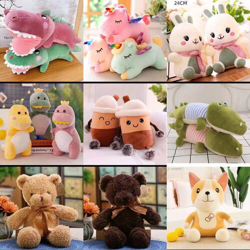 30cm Medium Grabber Doll Wholesale Plush Toy Stuffed Animal Doll Figurine Wedding Confetti Throw Large Plush Character