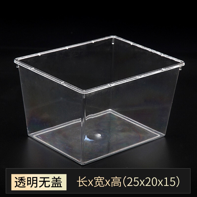 拡大斜め半透明バルクスナック棚プラスチックボックススーパーマーケットスナック食品ボックス収納と整理ボックス|undefined