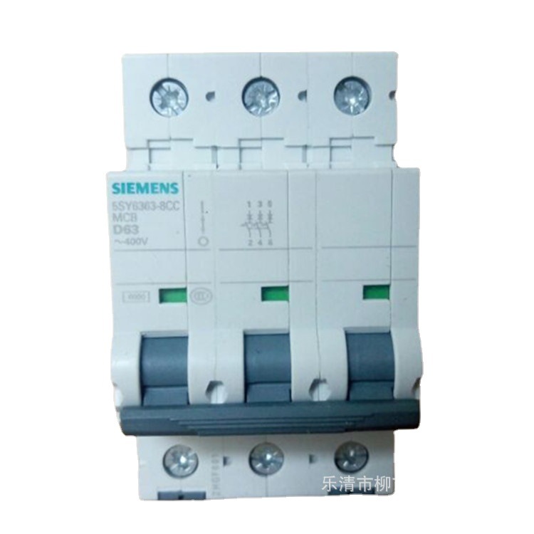 SIEMENS/西门子 小型断路器5SY6363-8CC 5SY6 D63 3P