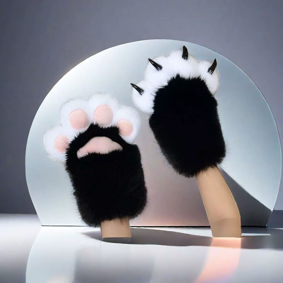 Soft gloves for nails, cosplay