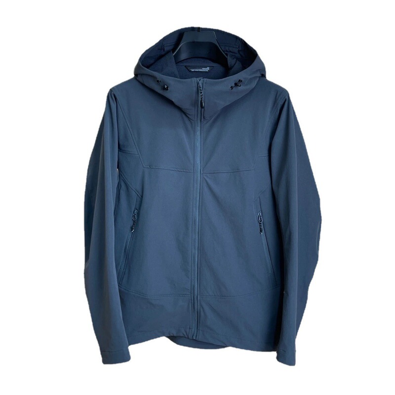 Spring and Autumn Men's High Quality Windproof Waterproof Outdoor Casual Sports Soft Case Jacket Fashionable Trendy Men's Hooded Jacket