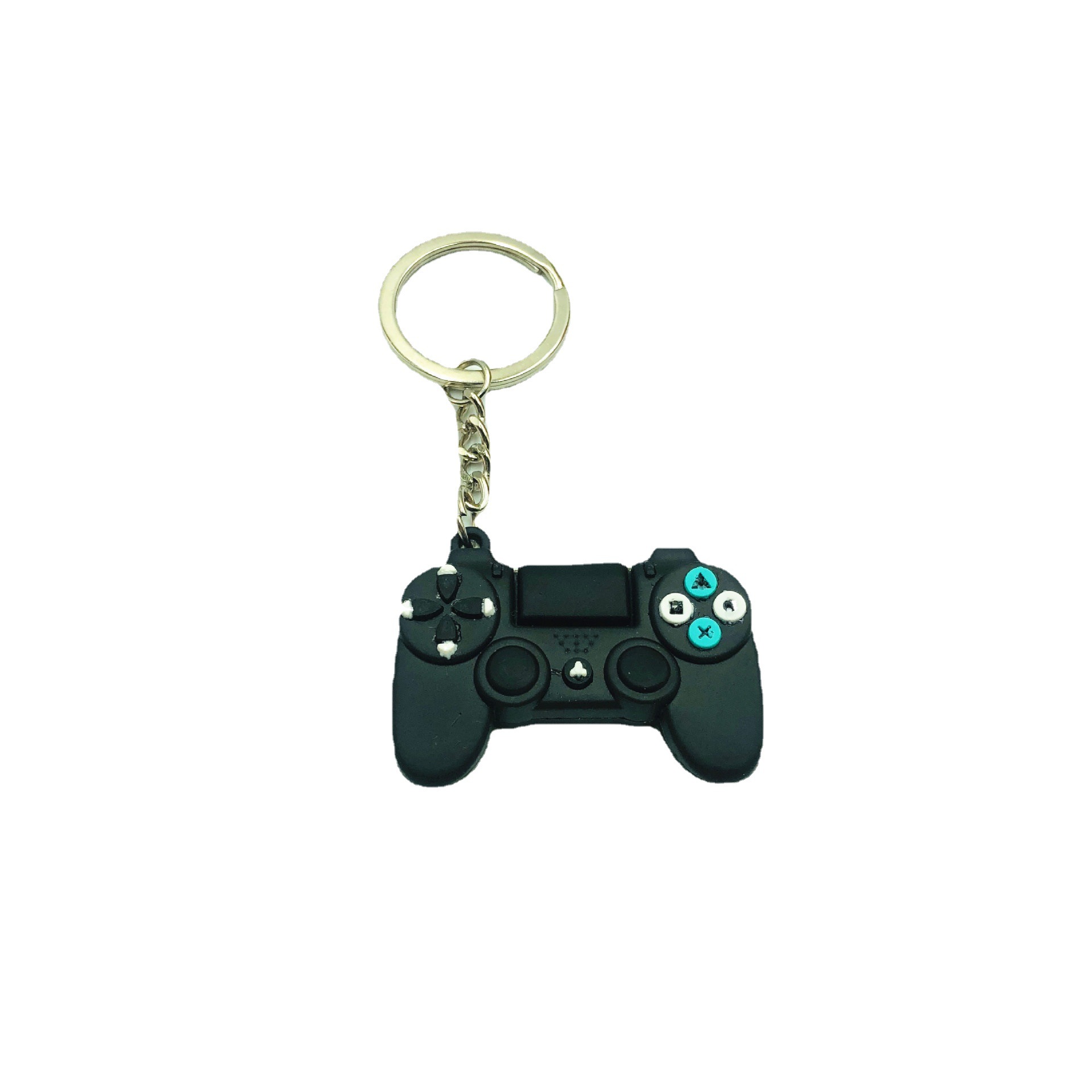 Transfronterizo PVC pegamento flexible simulación creativa máquina de juego a la antigua manija llavero bolso de los niños colgante pequeño regalo