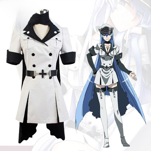 Anime cosplay, Ao no Exorcist Asu Delesu costume set, full women's outfit