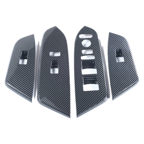 Suitable for Honda 17-21 CRV Haoying carbon fiber pattern interior decoration modification center control gear panel armrest box