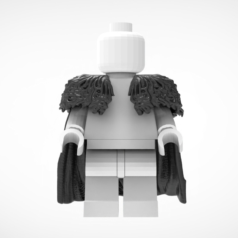 Game of Thrones Movie Series Night's Watch Snowy Cloak Building Block Figures and Building Block Toys Game of Thrones Movie Series Night's Watch Snowy Cloak Building Block Figures and Building Block Toys