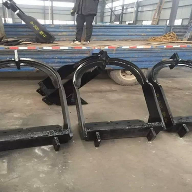 Грабли погрузчик скалы Zhongyu P60B Грабли погрузчик скалы грабли