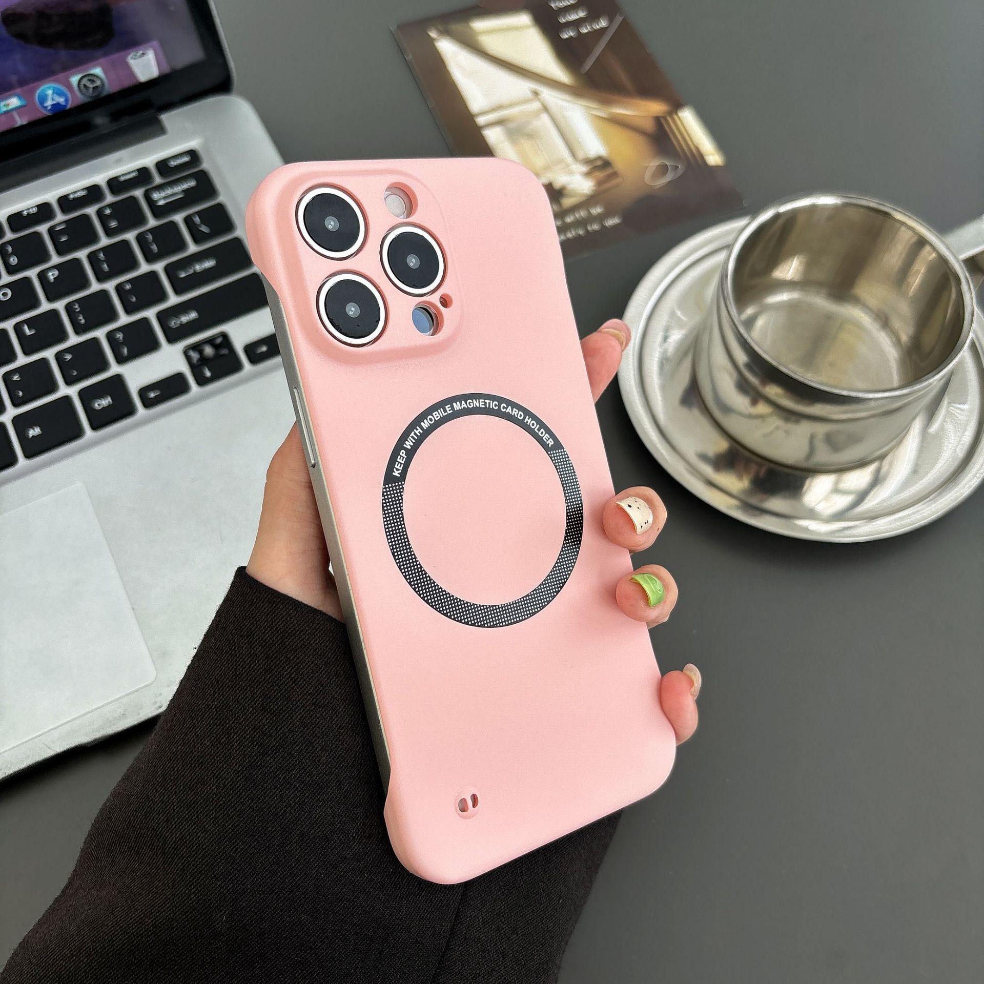 Ultra-thin borderless (pink)