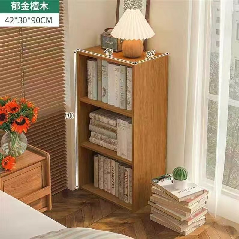 本棚床置きシンプルなリビングルーム家庭用収納本棚多層一体型シンプルな壁収納キャビネット収納ラックキャビネット|undefined