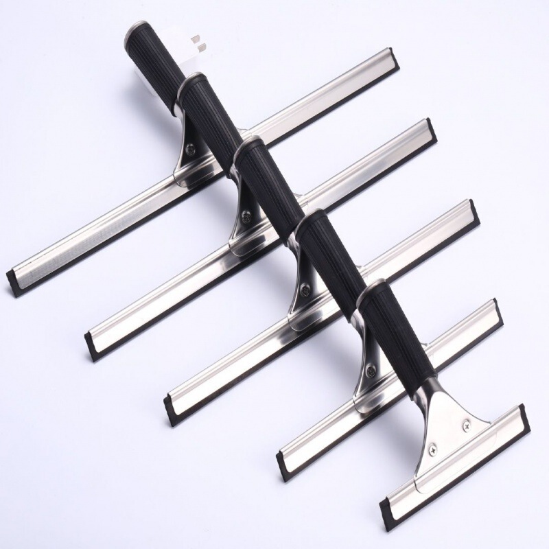 Household glass wiper table top window scraper glass artifact telescopic rod professional floor scraper