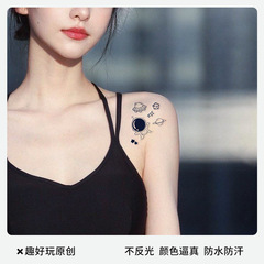 2022新款草本紋身貼半永久防水植物果汁大圖刺青跨境一次性紋身紙