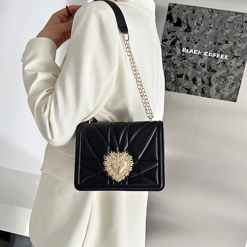 Foreign trade wholesale chain bag women's Korean style fashion shoulder bag small fragrance versatile popular cross-body bag commuter women's bag