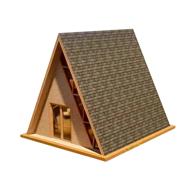 Residencias al aire libre puntos escénicos camping triangular casa de madera forestal casa de árboles montaje móvil casa de ocio casa de madera idílica