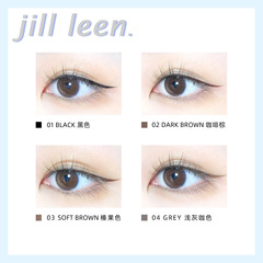 jill leen liquid eyeliner pen is waterproof, non-smudged, long-lasting, quick-drying, smooth and thin, with natural new crystals and dazzling colors