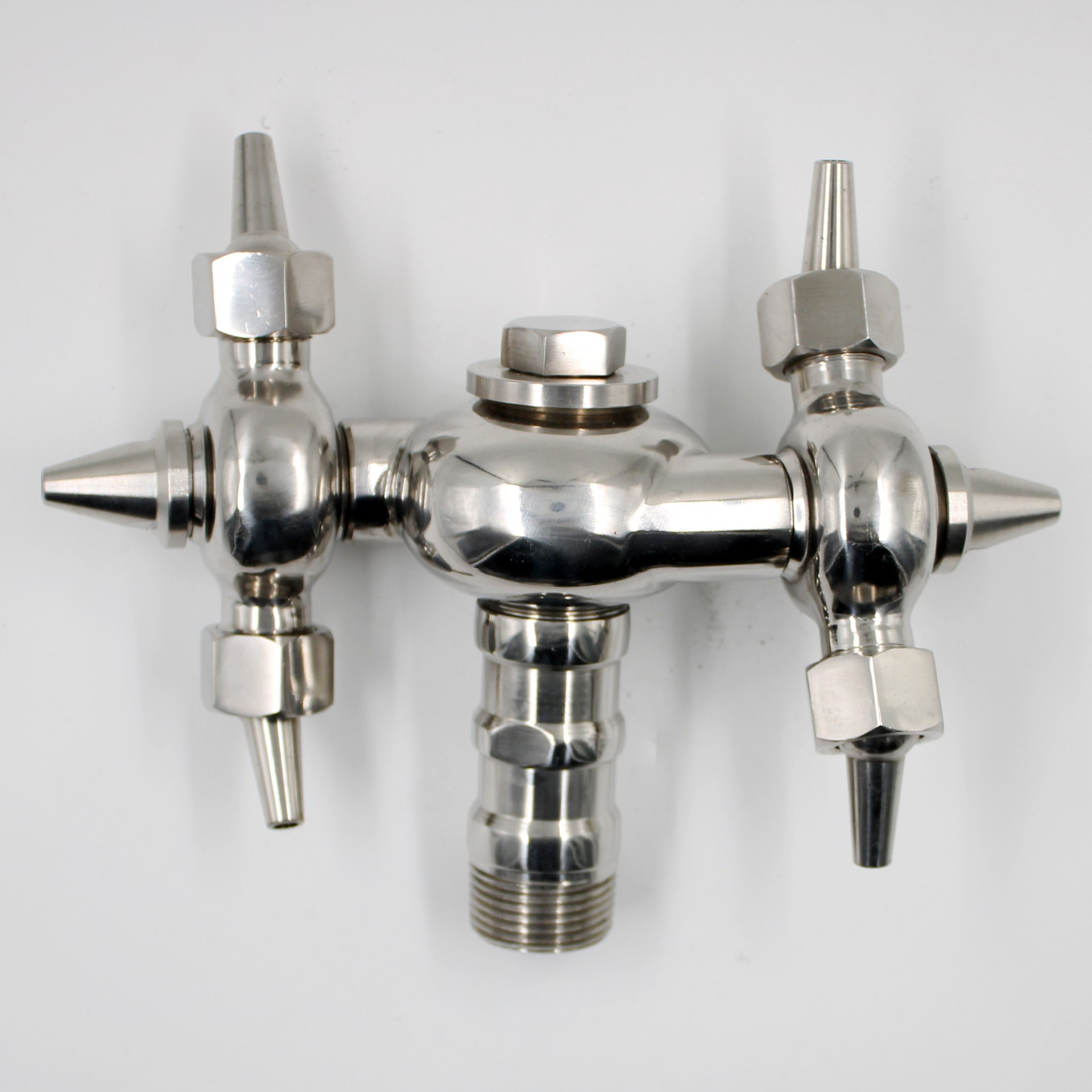 外螺纹刷罐器万向牛角洗罐器 喷嘴喷淋器 双循环清洗器（厂家供应