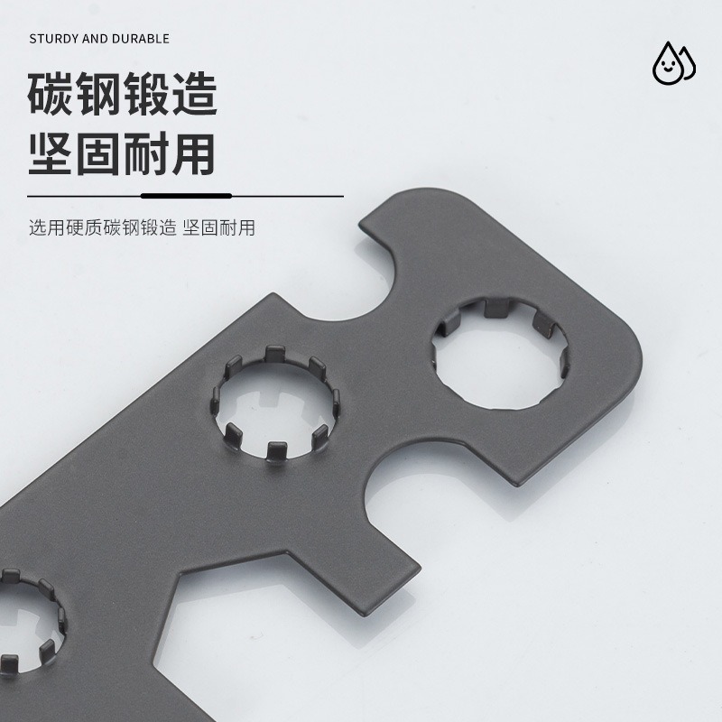 不锈钢扳手家用水龙头可拆卸扳手万能维修工具厨房水龙头安装工具|undefined