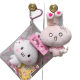 Japanese Niche Super Cute Middle-Aged Rabbit Doll Cute Laundry Rabbit Plush Doll Pendant Gift for Girls