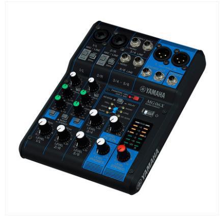 Yamaha/雅马哈 MG06X 带效果 6路调音台 迷你调音台