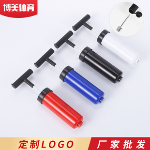 New 6inch T-Type Handle Metal Iron Pump Children's Ball Toy Inflatable Pump Basketball Football Pump