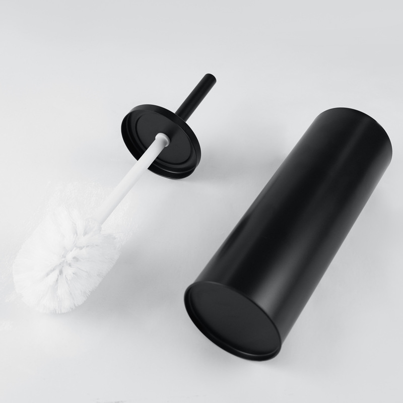 Fábrica transfronteriza venta directa cepillo de inodoro con cubierta cepillo de inodoro de piso cepillo de limpieza almacenamiento de inodoro limpio doméstico