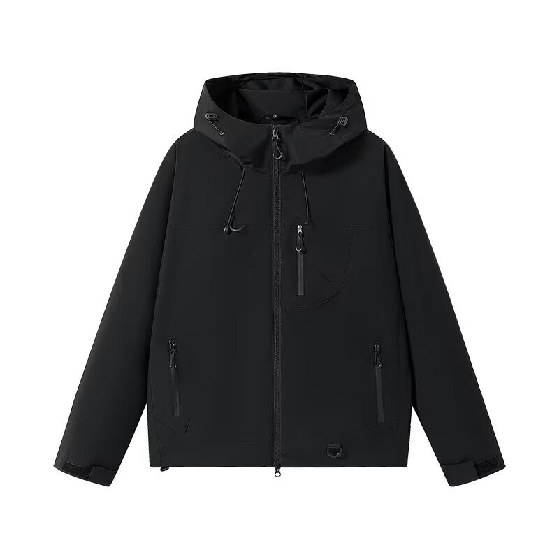 Cross-Border Jacket Jacket for Men and Women Thin 2025 New High-End Super Nice Windproof and Waterproof Soft Shell Jacket