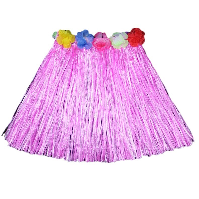 1 Hula guirnalda espectáculo Hawaiian hierba falda longitud 30cm