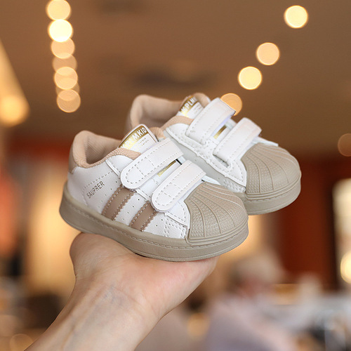 Children's sports shoes  spring and autumn new fashion shell toe baby toddler shoes sneakers boys and girls running shoes