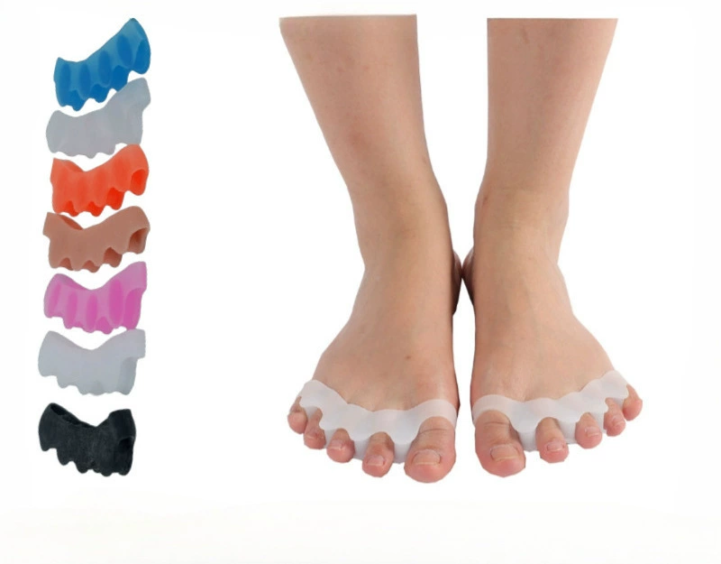 Обувь для SEBS Перекрытие пальцев ног шнурер большой палец Корректор с пятью отверстиями