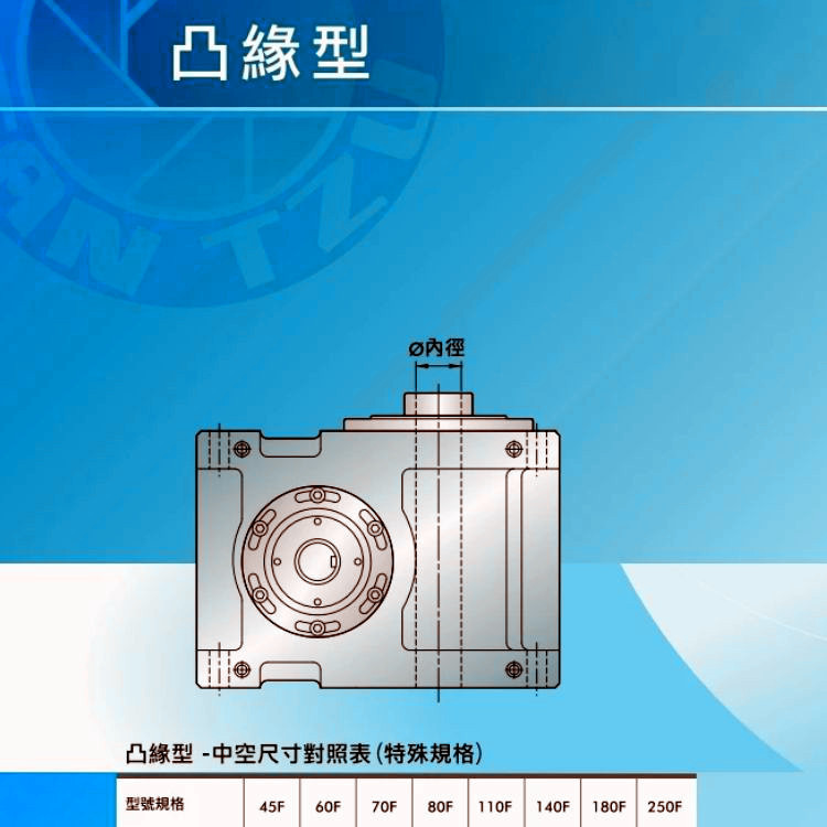 英特士60FH中空分割器,凸轮分割器,间歇分割器,高速精密分割器