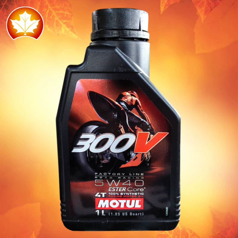 Моторное масло Mott 300V 4T 5W-40 ЕС импортированный эфир полностью синтетическое смазочное масло для двигателей мотоциклов