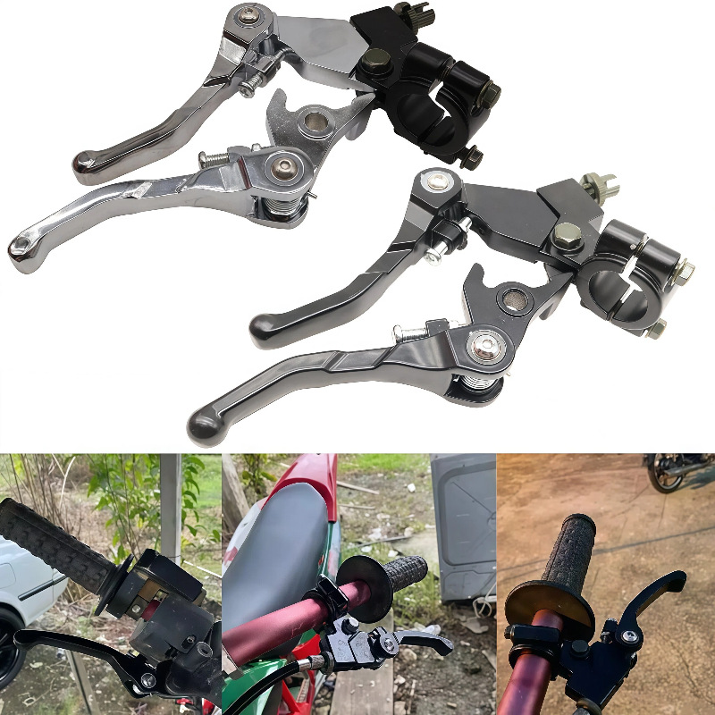 Off-Road Motorcycle Atv Beach Bike Accessories Klx Bbr Crf Small Folding Handlebar Brake Clutch Handle