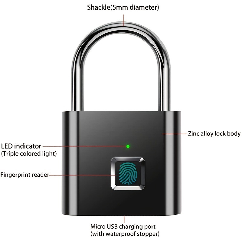Smart Fingerprint Drawer Lock 7