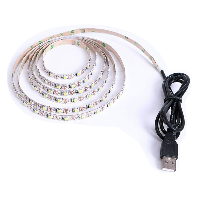 USB 5V LED Light Strip, SMD 2835/5050, Self-Adhesive Touch/Sensor Switch, Multiple Lengths