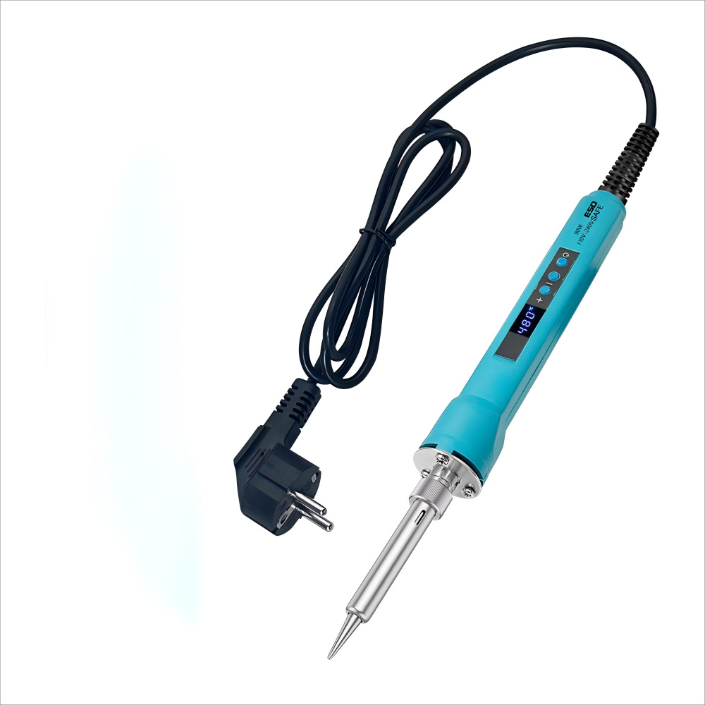 청록색 유럽 표준 3플러그 싱글