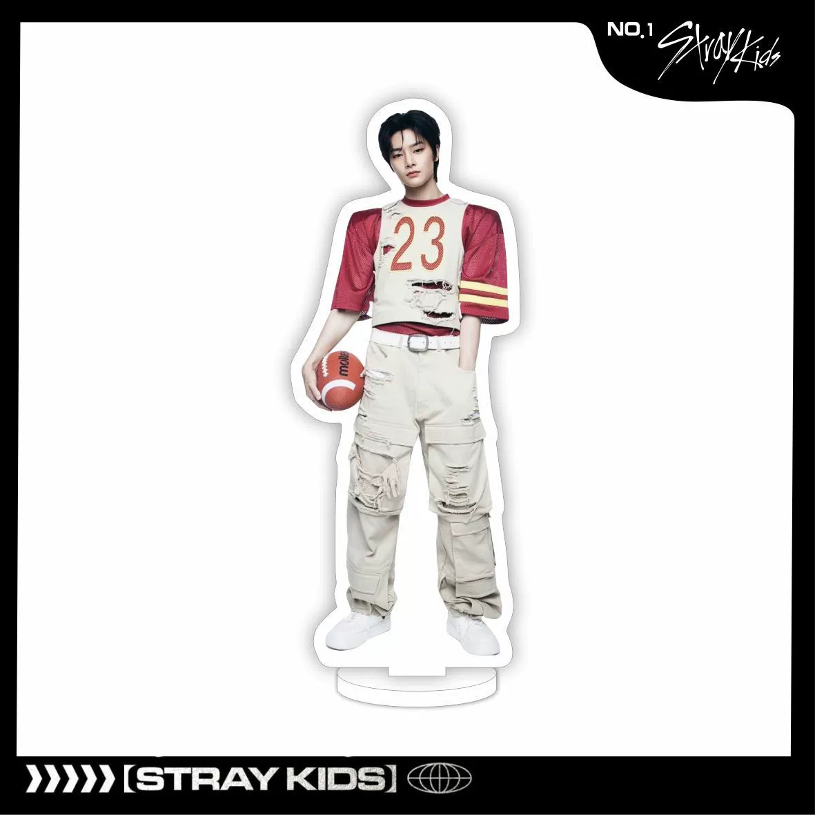 Акриловая двусторонняя фигурка (Stray Kids) 15 см — настольный коллекционный аксессуар, двусторонняя печать