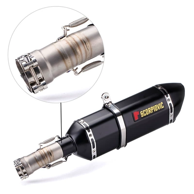 Exhaust pipe – for motorcycle modification F800 middle
